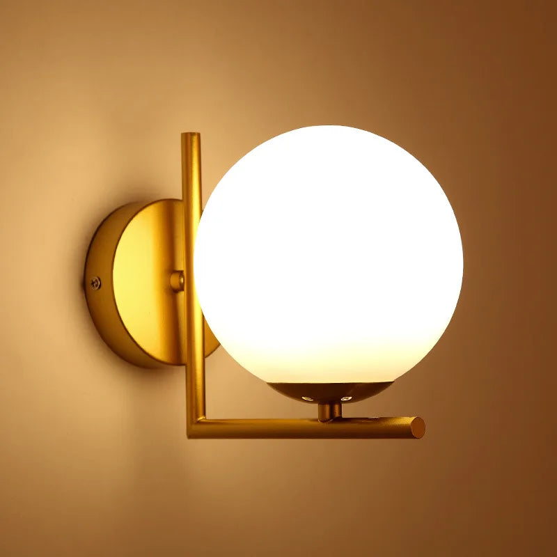 LumiBoule™ – Applique LED Scandinave Minimaliste