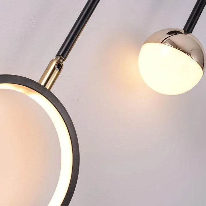 AuraMur™ – Applique LED Murale en Forme de Cercle