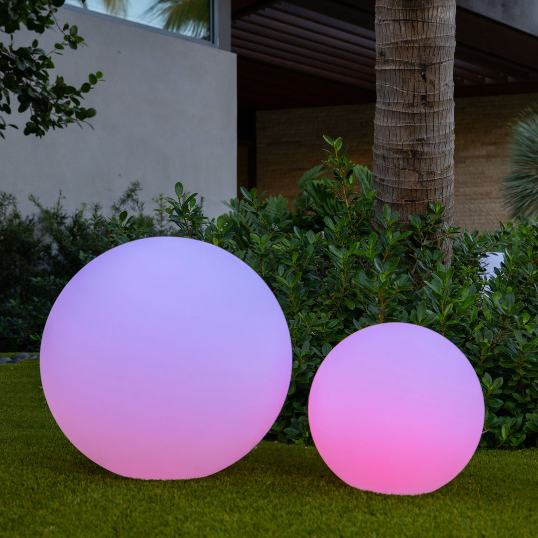 LumiOrbe™ – Lampe Sphérique de Jardin Multicolore