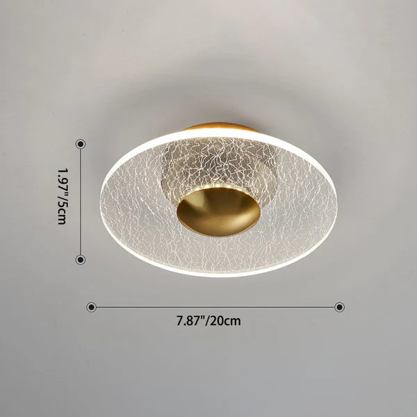 Grainéa™ – Plafonnier Design aux Détails Subtils