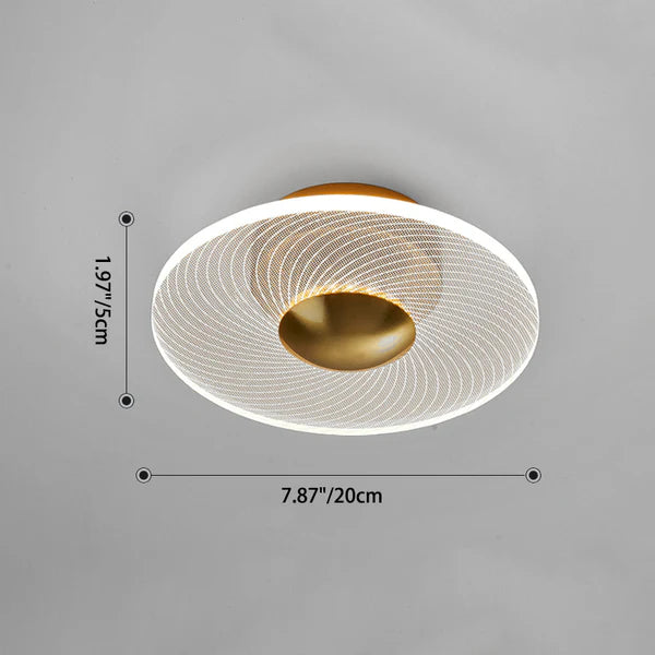 Grainéa™ – Plafonnier Design aux Détails Subtils