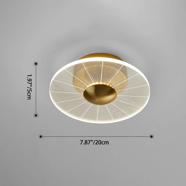 Grainéa™ – Plafonnier Design aux Détails Subtils