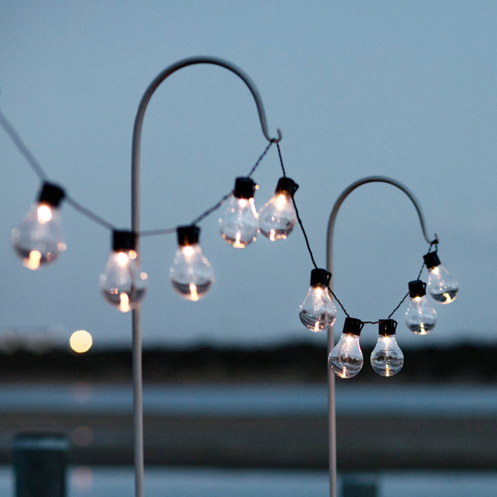 ÉclatCarnaval™ – Guirlande LED Blanche Solaire Guinguette