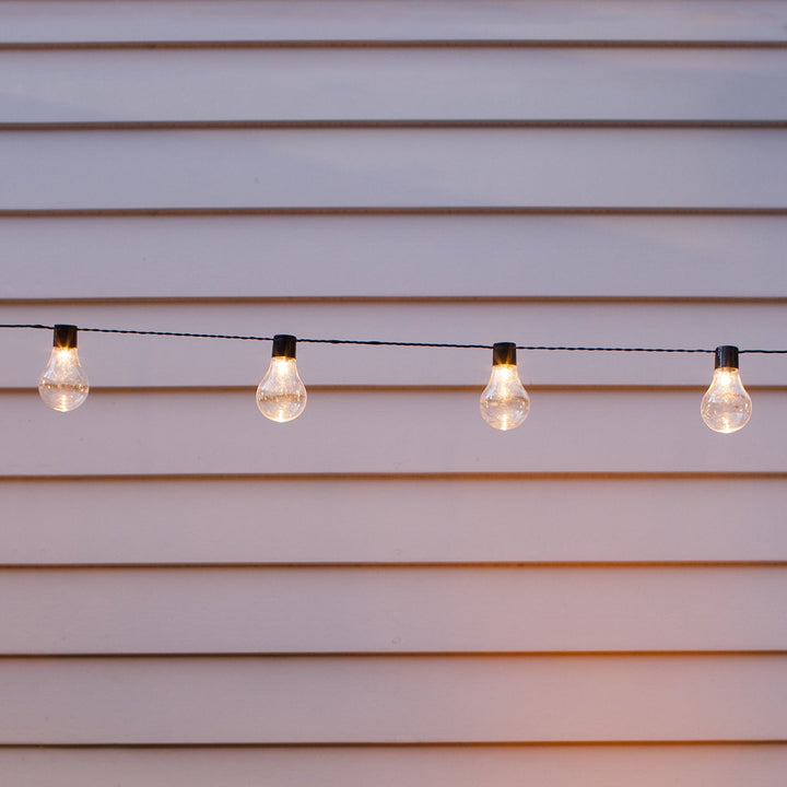 ÉclatCarnaval™ – Guirlande LED Blanche Solaire Guinguette