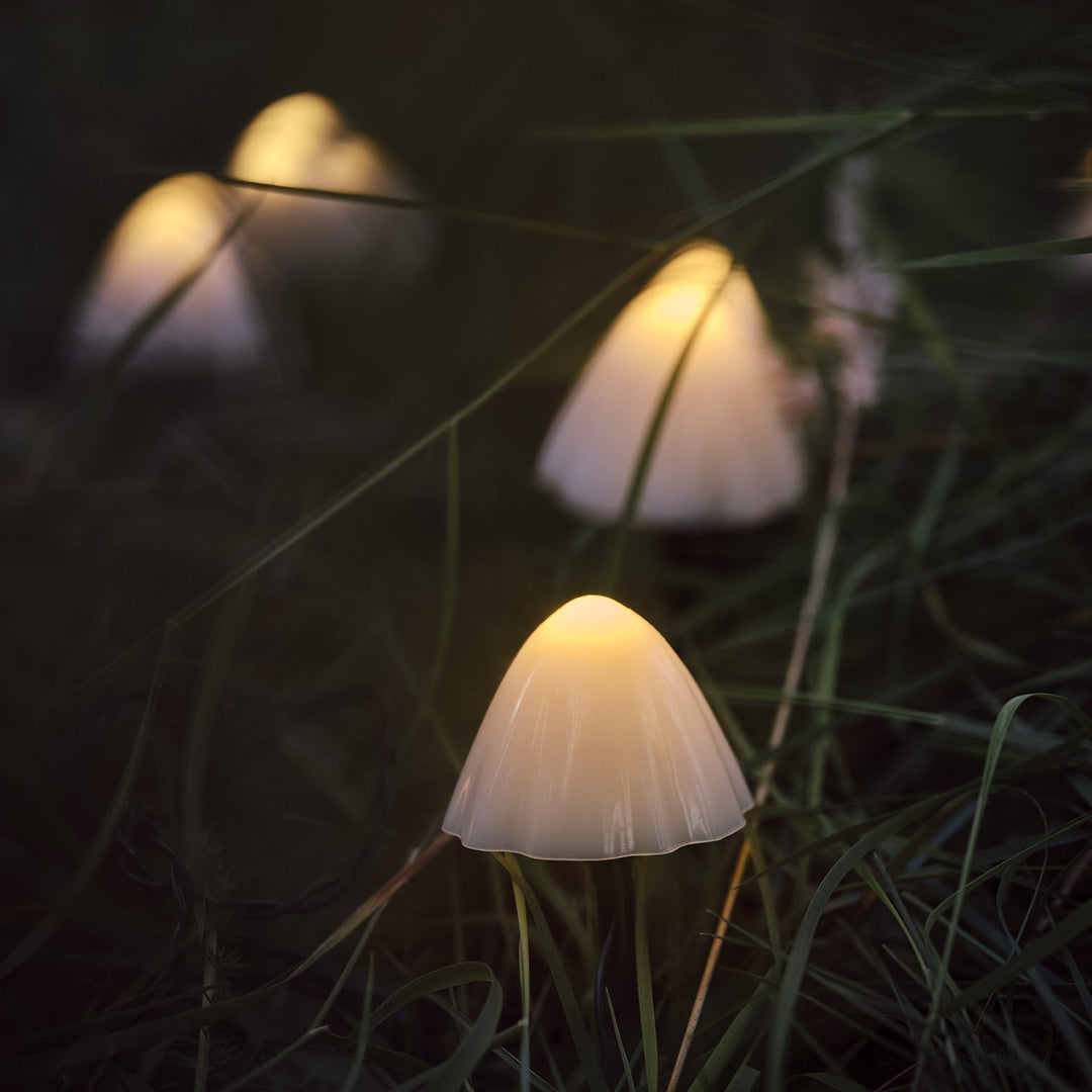 Set de 12 Mini Champignons Solaires d’Extérieur