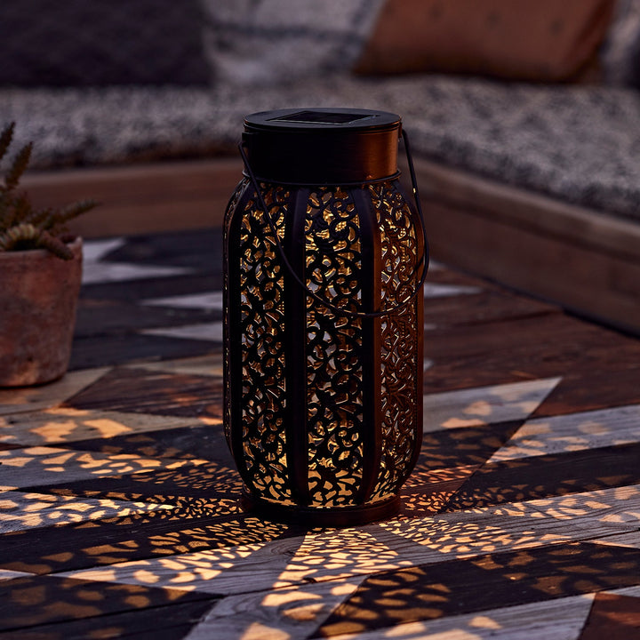 OrientLumi™ – Lanterne Solaire Style Marocain