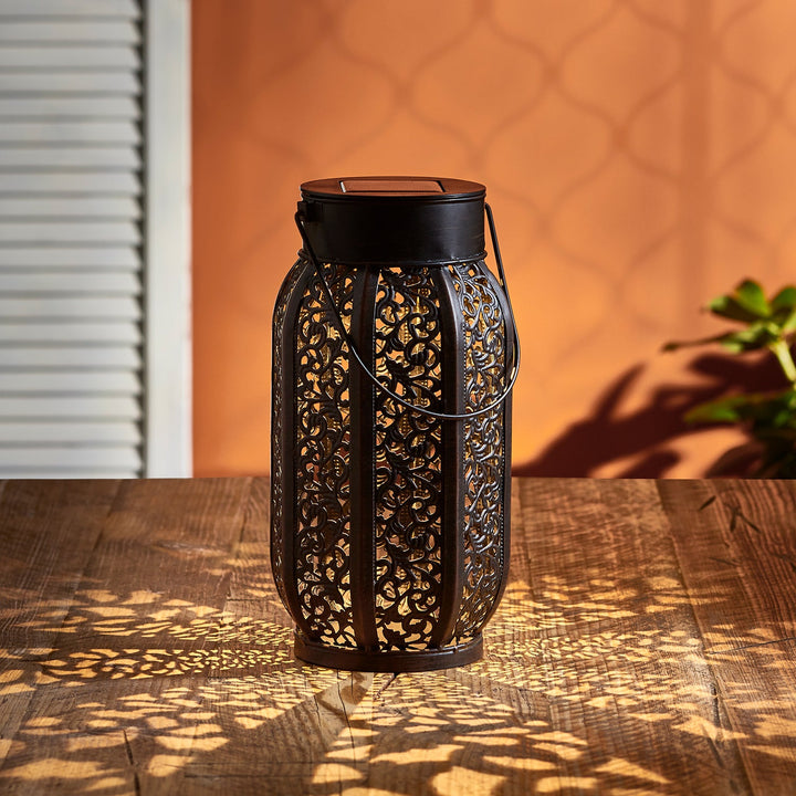 OrientLumi™ – Lanterne Solaire Style Marocain