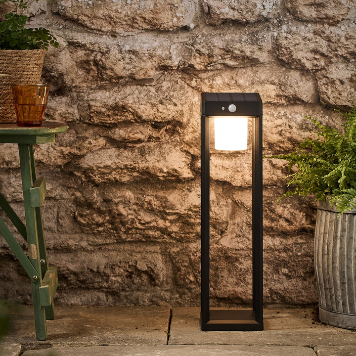 LumiMilan™ Lanterne Solaire Classique Noire