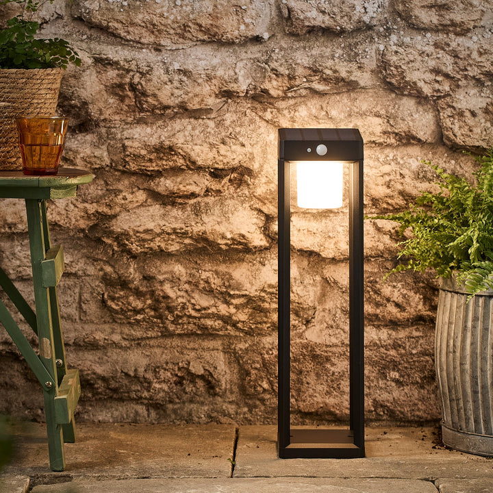 LumiMilan™ Lanterne Solaire Classique Noire