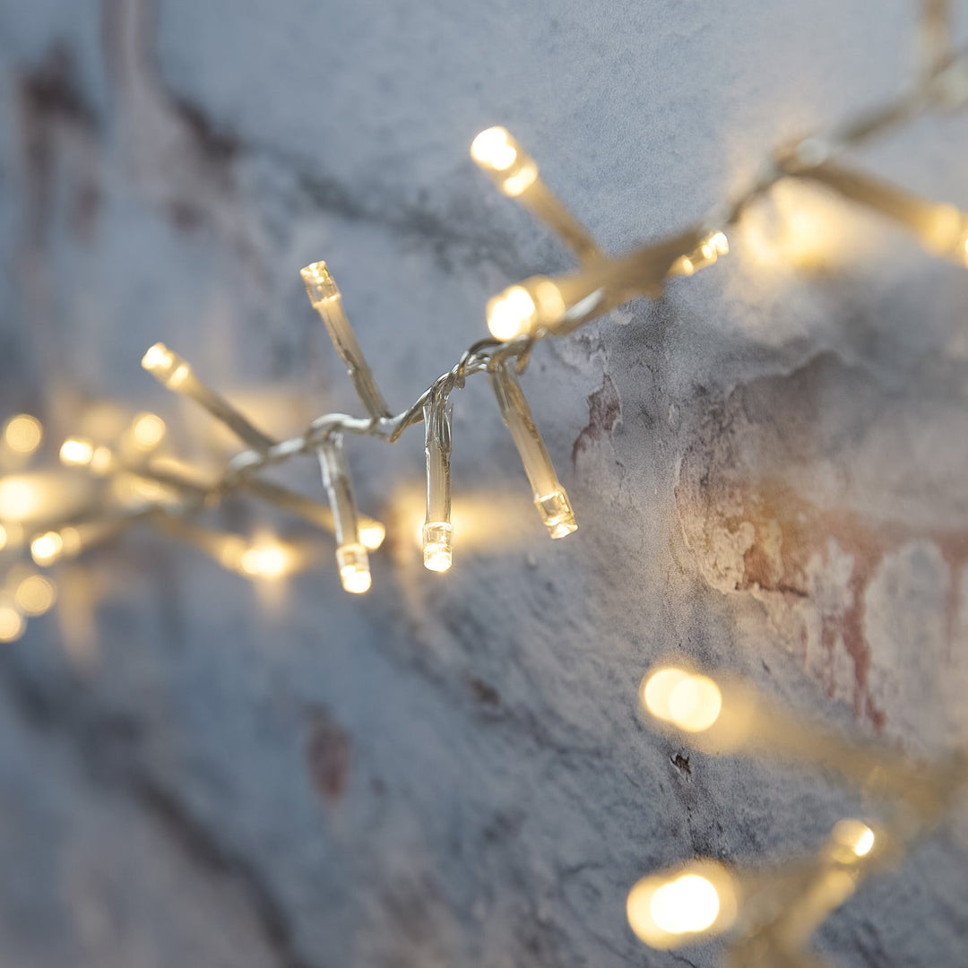 LumiCâble™ – Guirlande Solaire 360 LEDs Bicolores