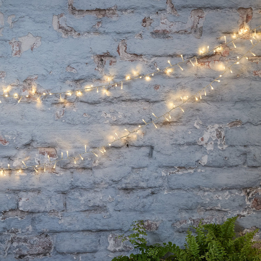 LumiCâble™ – Guirlande Solaire 360 LEDs Bicolores