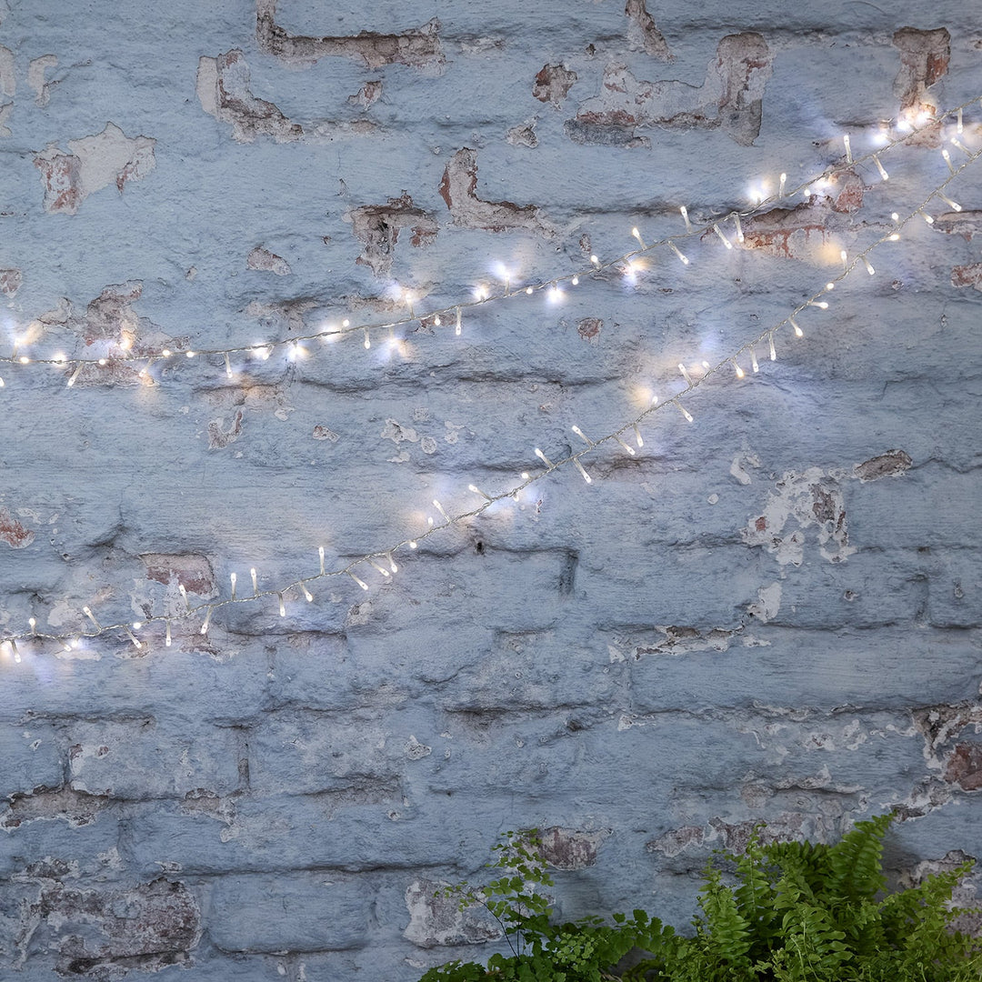 LumiCâble™ – Guirlande Solaire 360 LEDs Bicolores