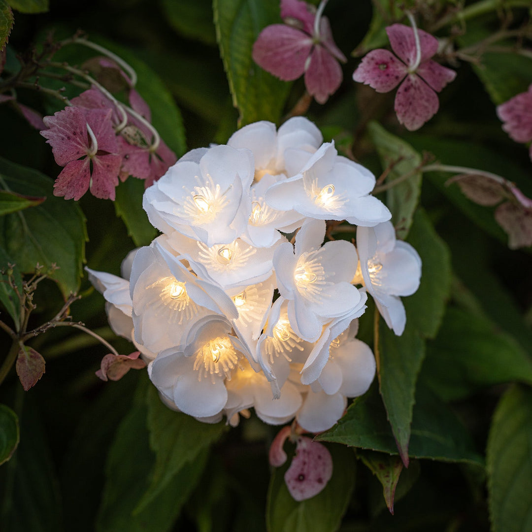 LumiFleurs™ – Guirlande Florale LED Solaire & USB