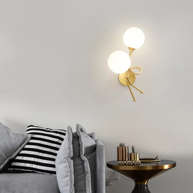 Clarté Boréale™ – Applique en Verre au Style Scandinave