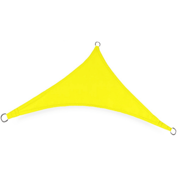 LumiVoile™ – Protection Solaire Triangulaire Jaune