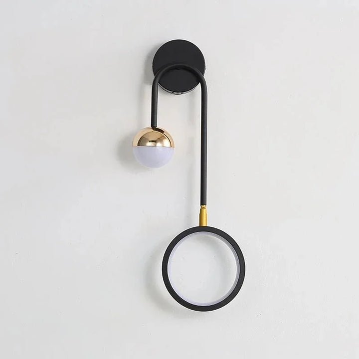 AuraMur™ – Applique LED Murale en Forme de Cercle