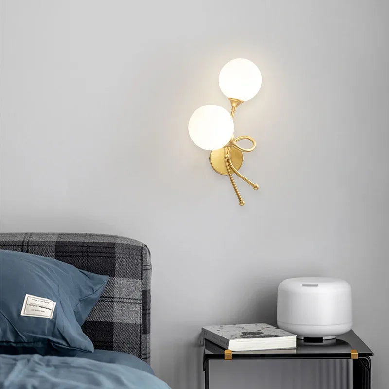 Clarté Boréale™ – Applique en Verre au Style Scandinave