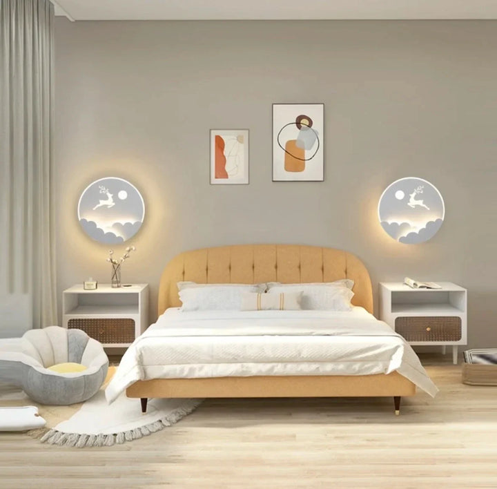 LumiBambi™ – Applique Étoilée pour Chambre d'Enfant