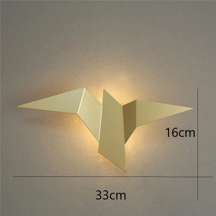 LumiOiseau™ – Applique Murale Poétique et Moderne