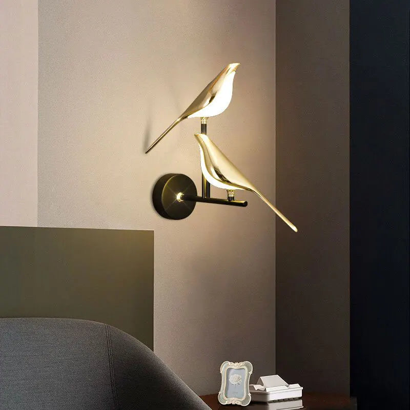 AileLumière™ – Applique Murale Oiseau LED Orientable