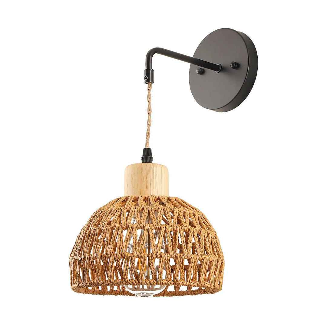 TresséLuxe™ – Éclairage Mural Naturel & Fait Main