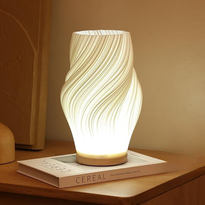 LumaWave™ – Lampe Élégante à Lumière Personnalisable