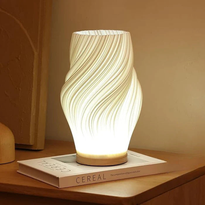 RayonNuit™ – Lampe de Nuit Élégante à Motif Spirale
