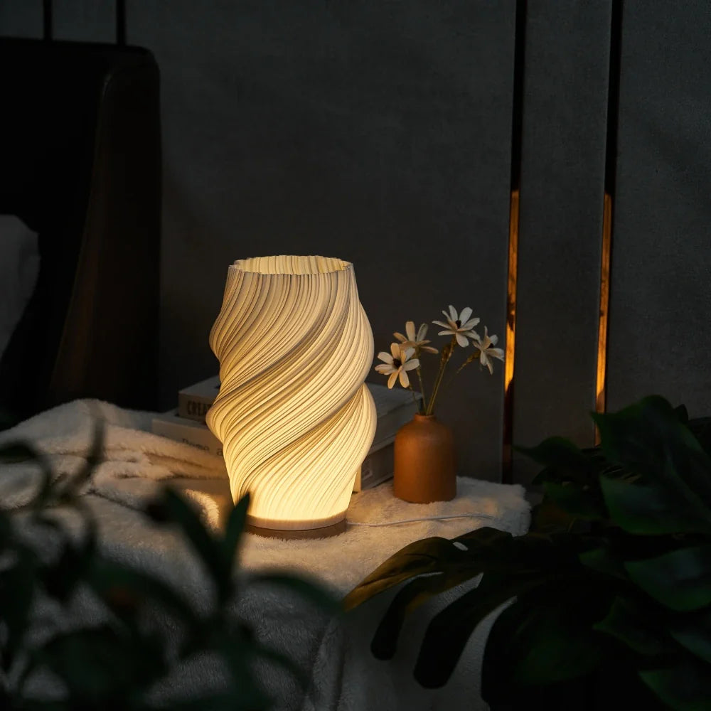 LumaWave™ – Lampe Élégante à Lumière Personnalisable