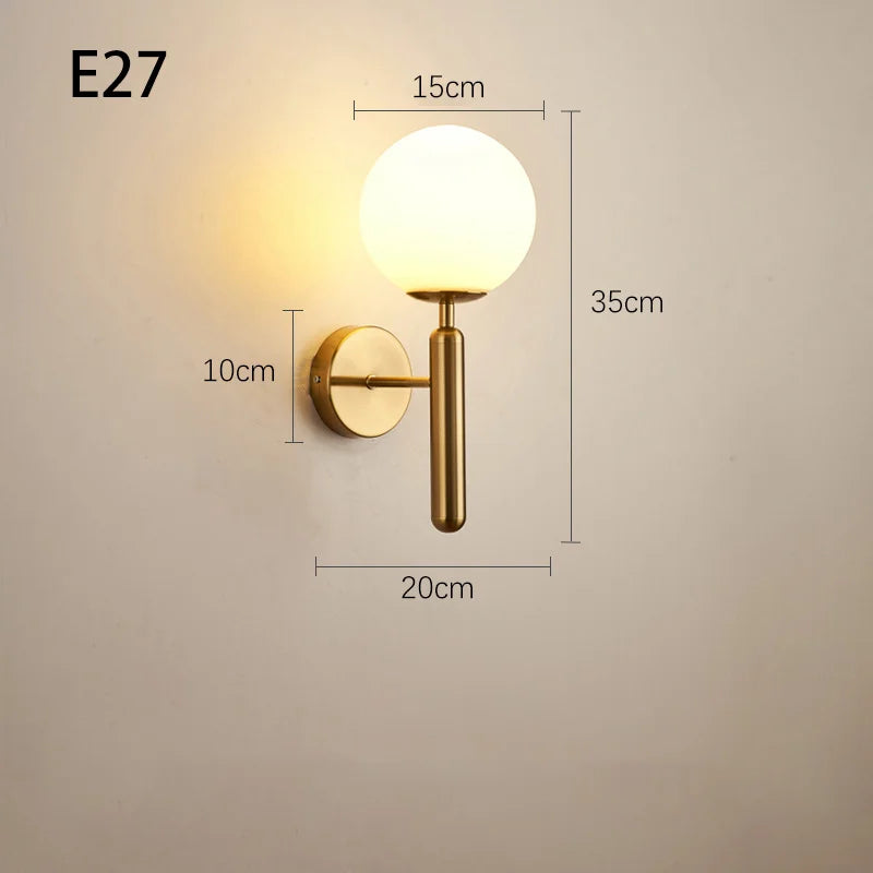 Spherea™ – Éclairage Mural Minimaliste Moderne