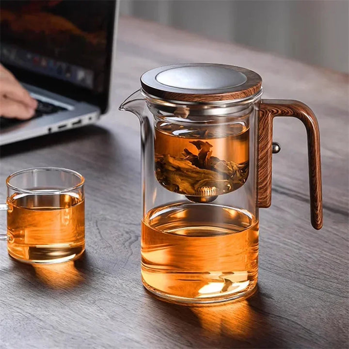 PureTea™ – Théière en Verre avec Filtre, 520 ml