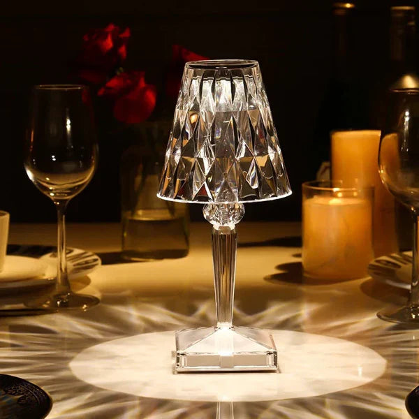 SparkleTouch™ – Lampe tactile en cristal