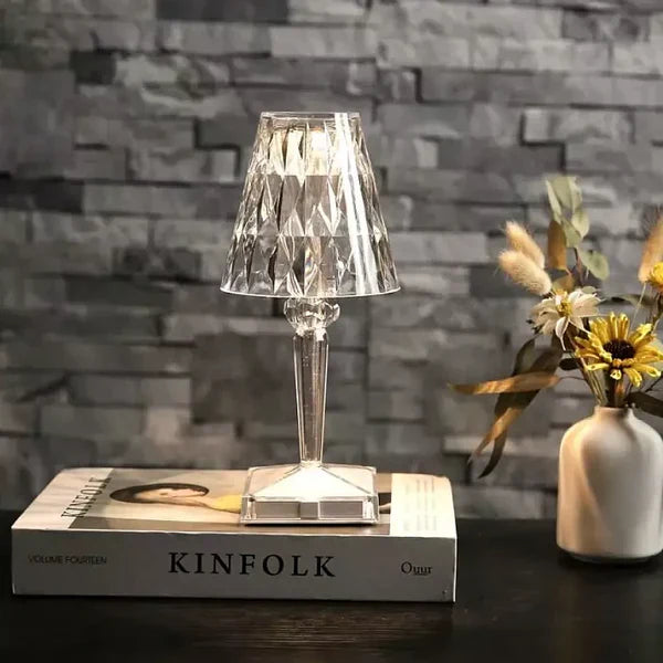 SparkleTouch™ – Lampe tactile en cristal