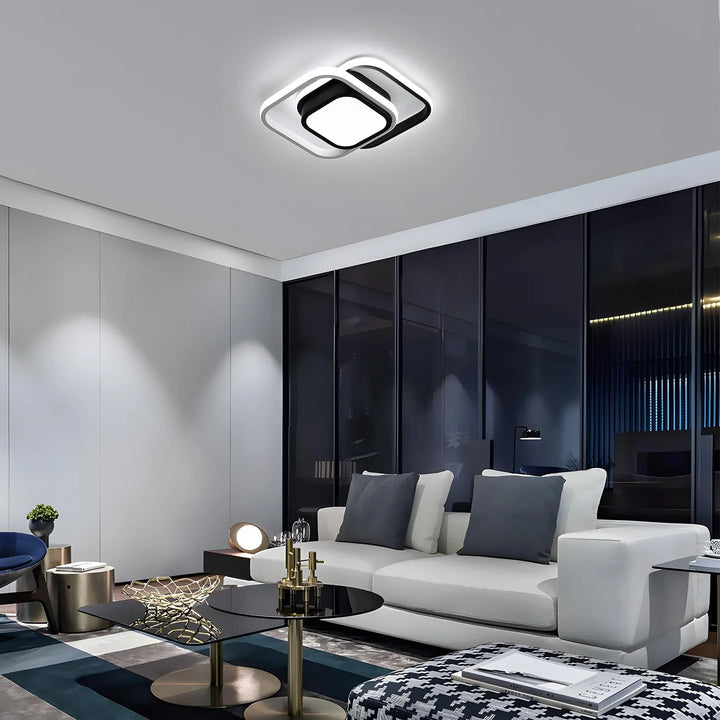 ÉclatCube™ – Plafonnier Acrylique au Style Élégant