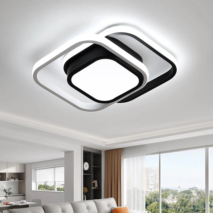 ÉclatCube™ – Plafonnier Acrylique au Style Élégant