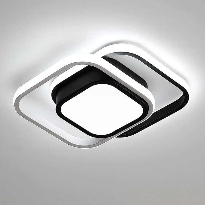 ÉclatCube™ – Plafonnier Acrylique au Style Élégant