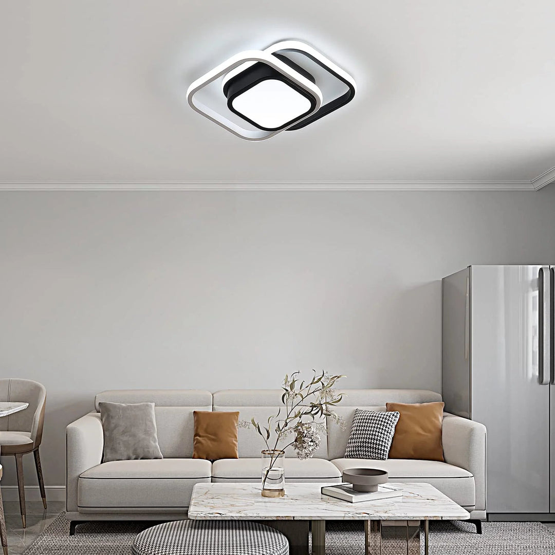 ÉclatCube™ – Plafonnier Acrylique au Style Élégant