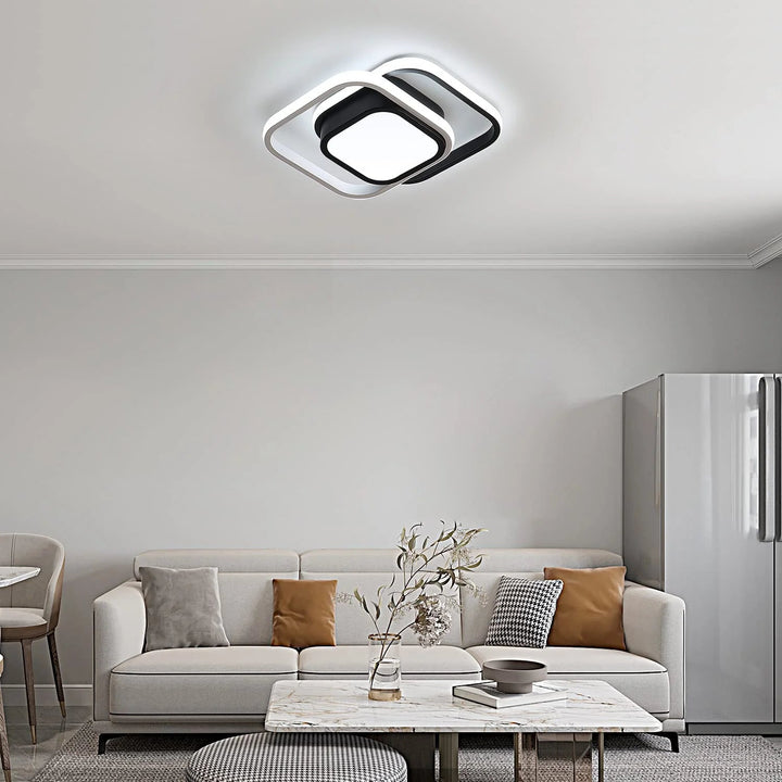 ÉclatCube™ – Plafonnier Acrylique au Style Élégant