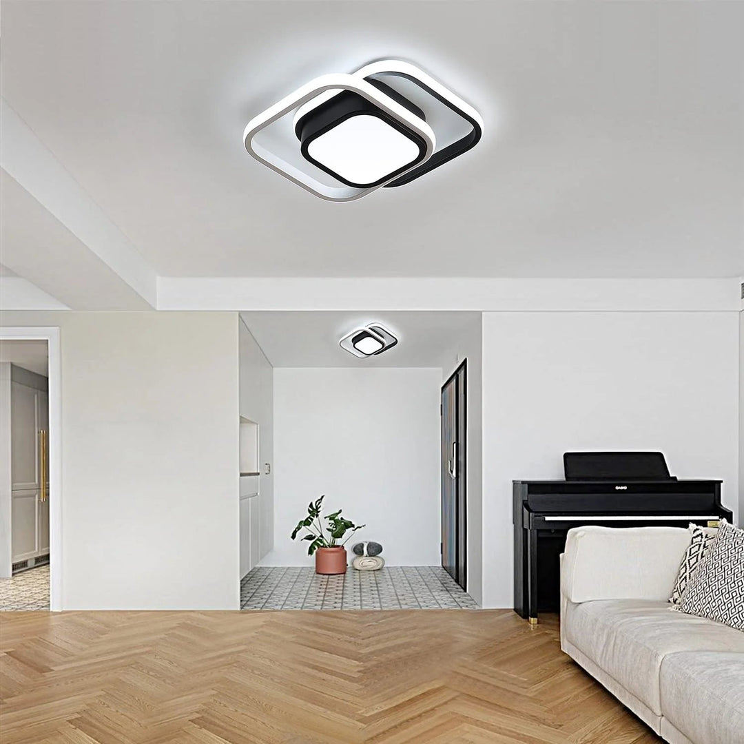 ÉclatCube™ – Plafonnier Acrylique au Style Élégant