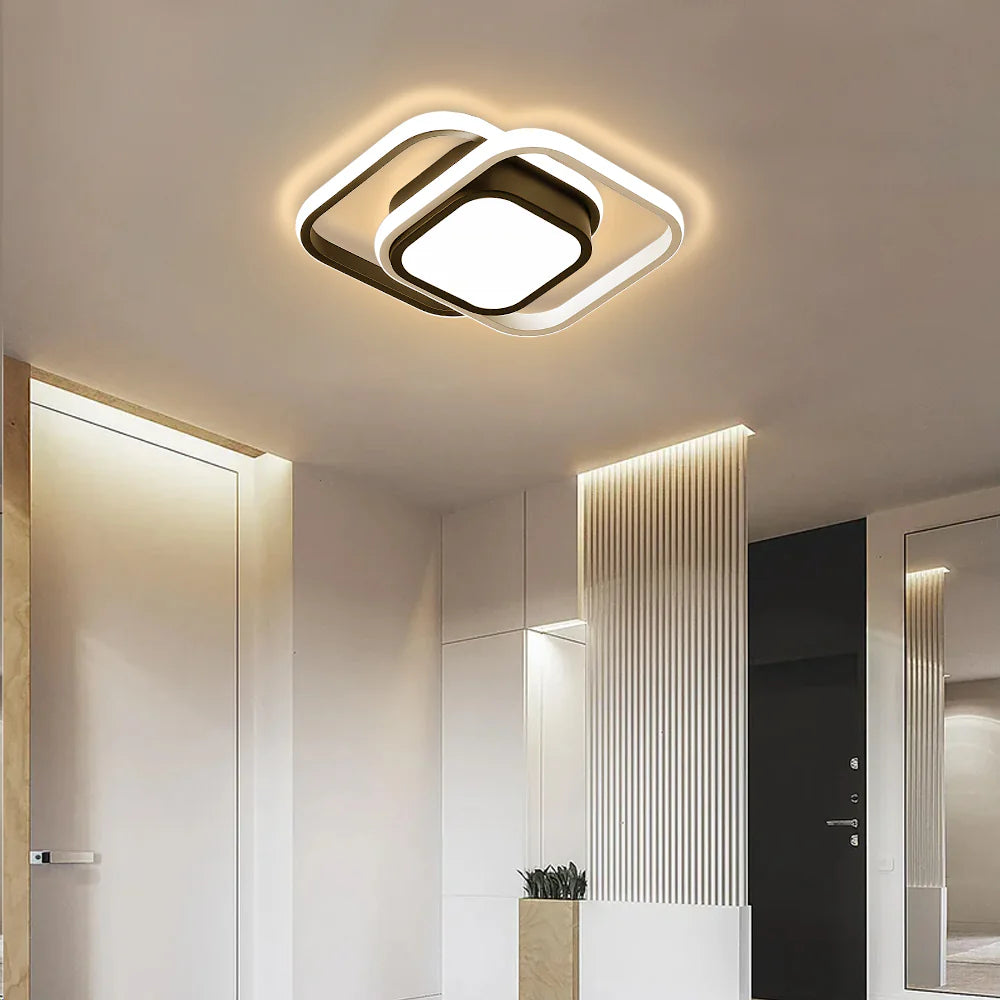 ÉclatCube™ – Plafonnier Acrylique au Style Élégant