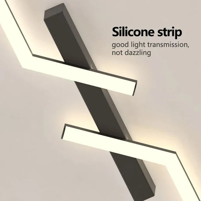 LumiNoir™ – Plafonnier Contemporain en Aluminium Épuré