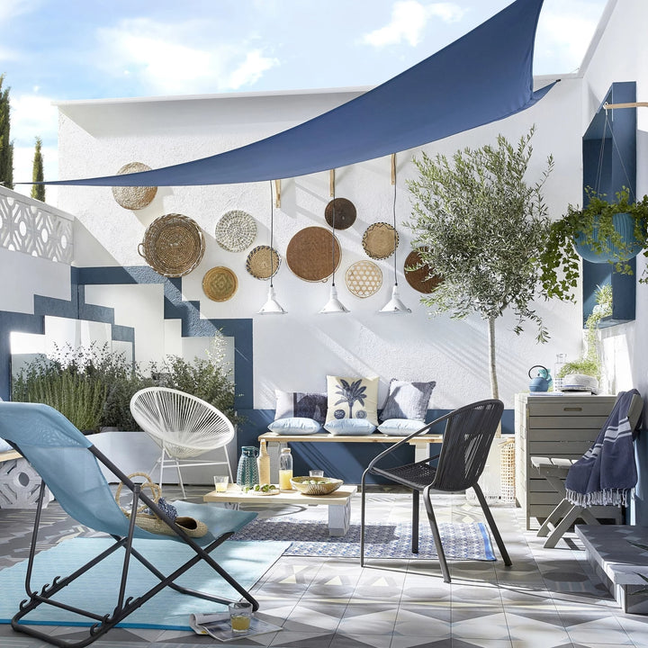 BlueHaven™ – Toile Triangulaire d’Ombrage Anti-UV