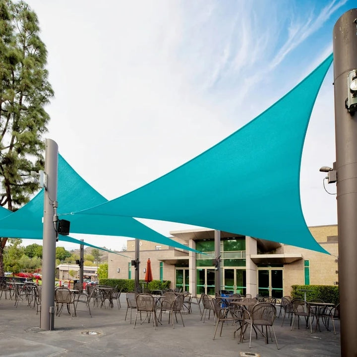 BlueBreeze™ – Voile d’Ombrage Turquoise Triangulaire