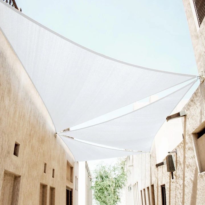 LumiVoile™ – Tenture Solaire Blanche Élégante