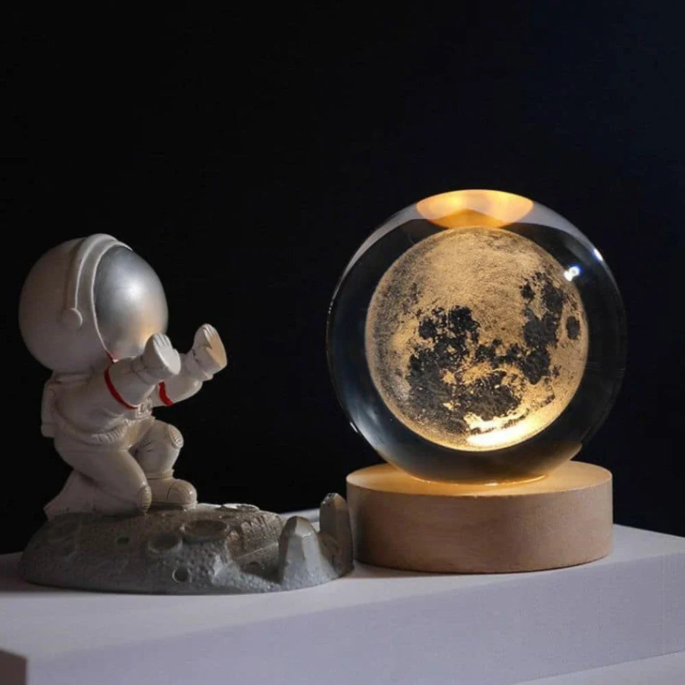 CristalAura™ – Boule de cristal lumineuse