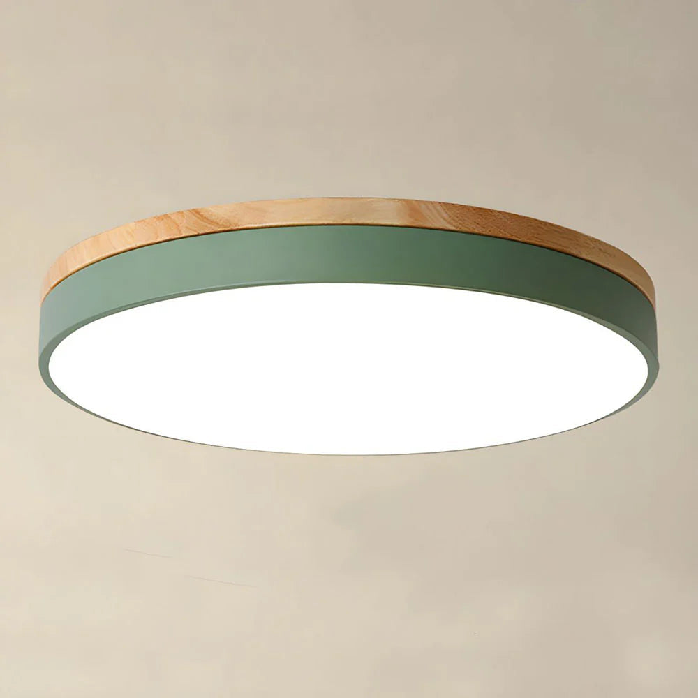 ÉléganceBois™ – Plafonnier Encastré Style Naturel