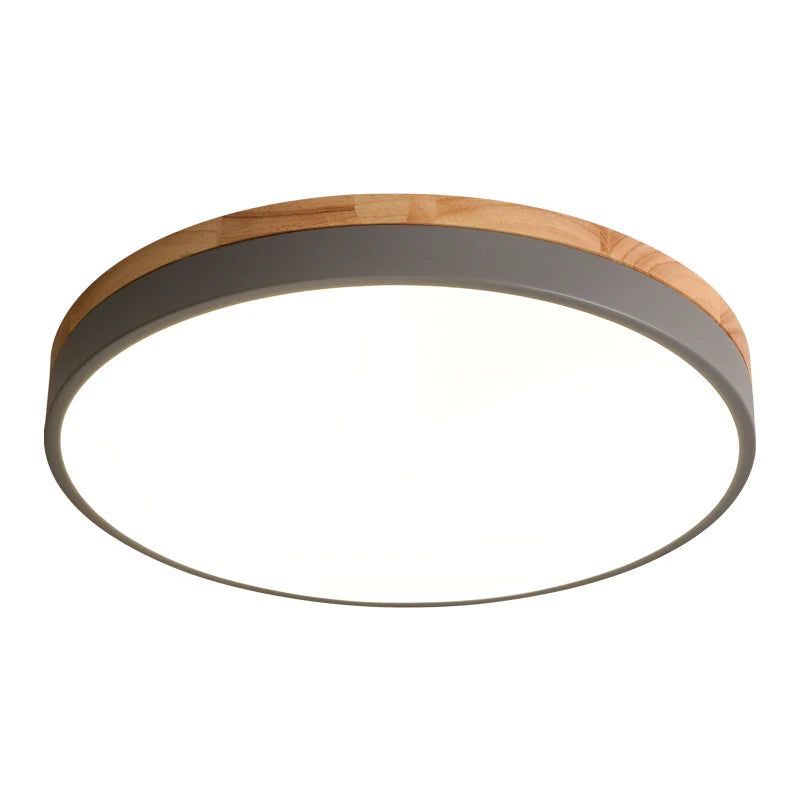 ÉléganceBois™ – Plafonnier Encastré Style Naturel