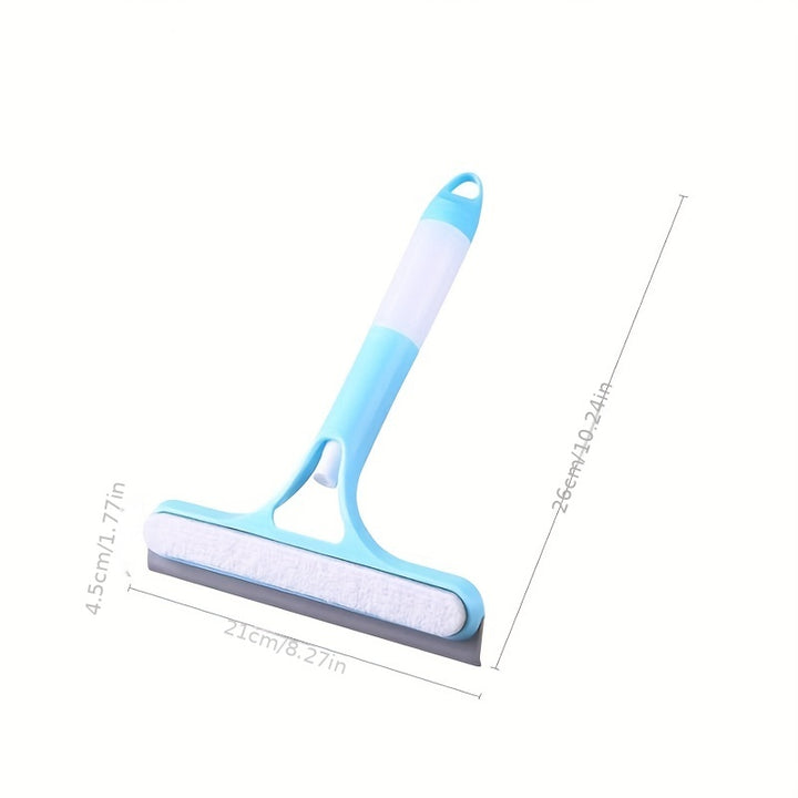 ClearSweep™ – Outil 3-en-1 de Nettoyage de Vitres avec Pulvérisateur