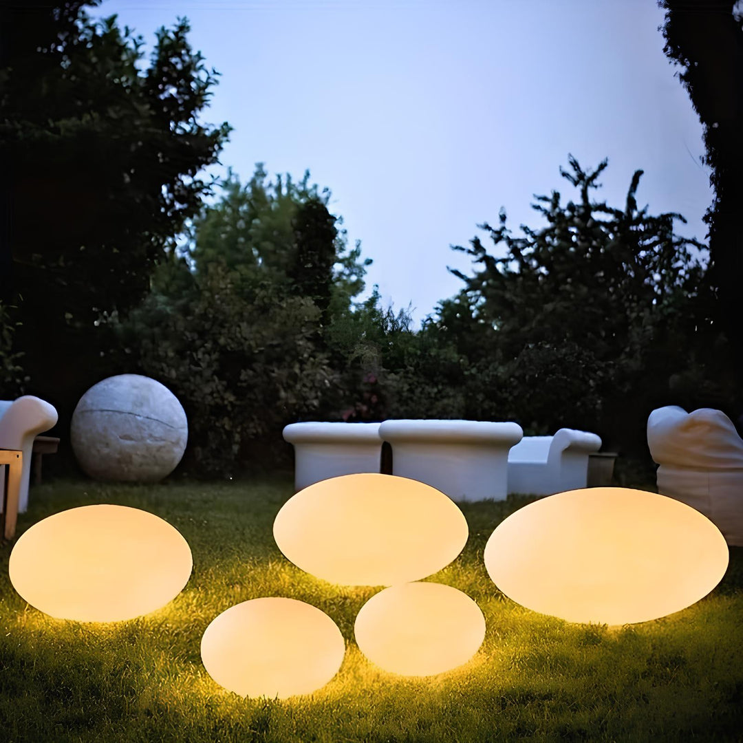 CobbleLume™ – Éclairage Extérieur au Design en Pierre
