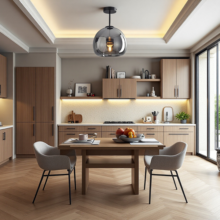 VerreCuivréa™ – Suspension Moderne en Verre Cuivré