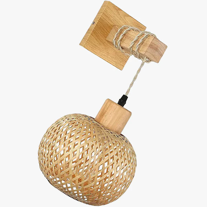 LumiBambou™ – Applique Murale Artisanale Nature & Design